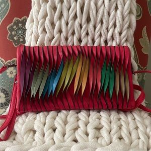 🌈 Mellow World Convertible Crossbody Clutch Wristlet Handbag